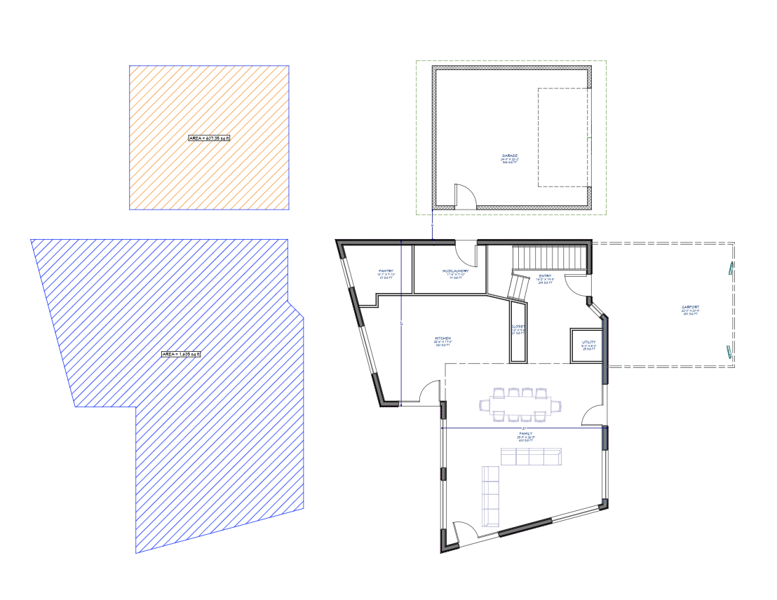 Grove House / 1st floor plan